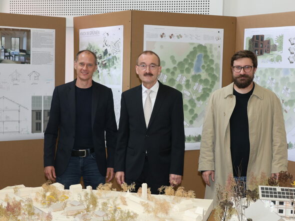 2. Bürgermeister Hans-Herbert Hartan besucht das Campus Design Open 2024