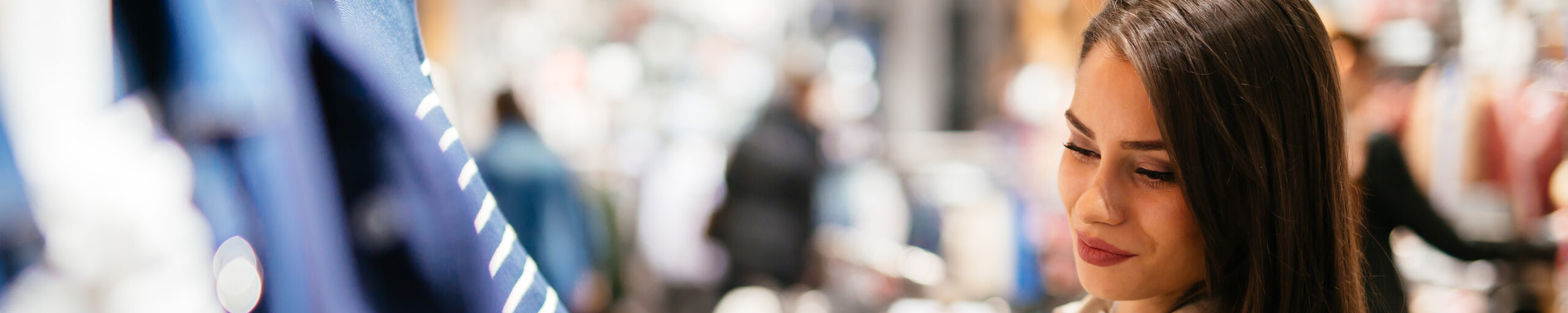 Einkaufen in einem Fachgeschäft