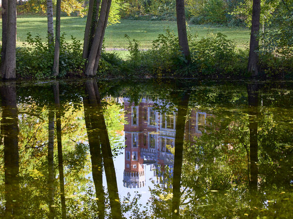 Der Teich des Ketschendorfer Parks