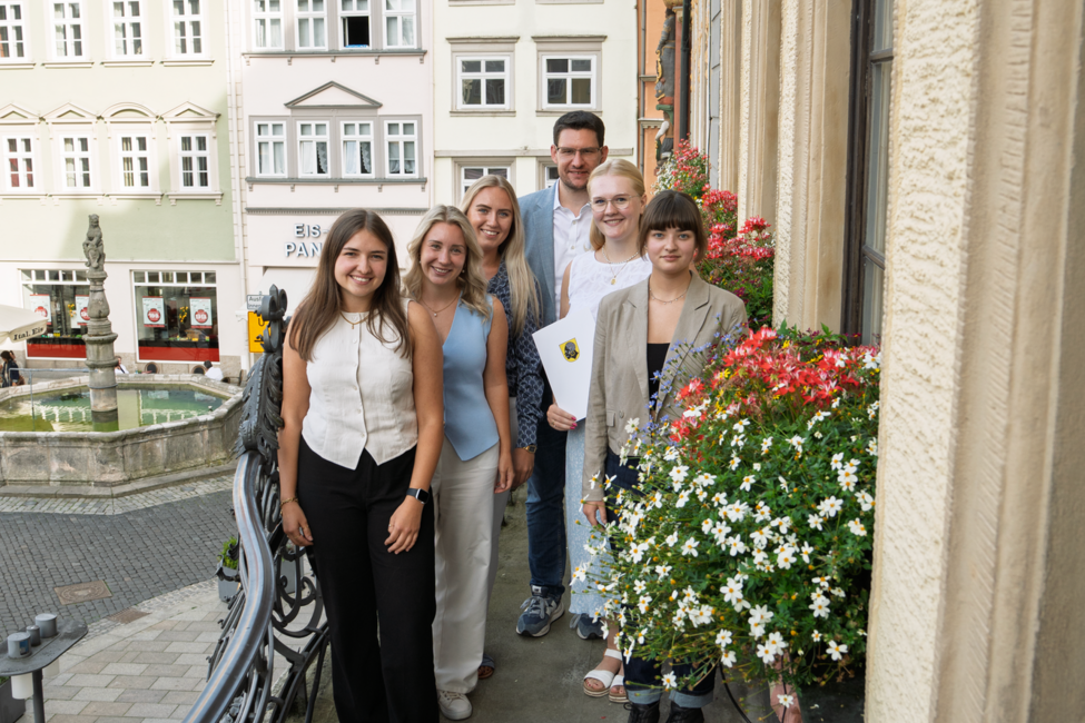 Die aktuellen Stipendiatinnen der Stadt Coburg an der Medical School Sana