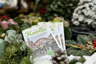 Die Weihnachtsausgabe 2025 der Marktzeitung Knolle ist da.