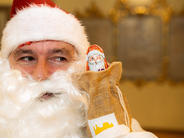 Martin Popp ist seit 2025 der neue Coburger Weihnachtsmann.