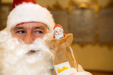 Martin Popp ist seit 2025 der neue Coburger Weihnachtsmann.