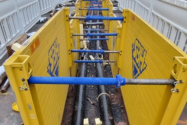 Fernwärmeausbau in der Ronsenauer Straße in Coburg