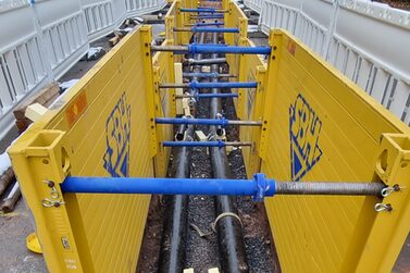 Fernwärmeausbau in der Ronsenauer Straße in Coburg