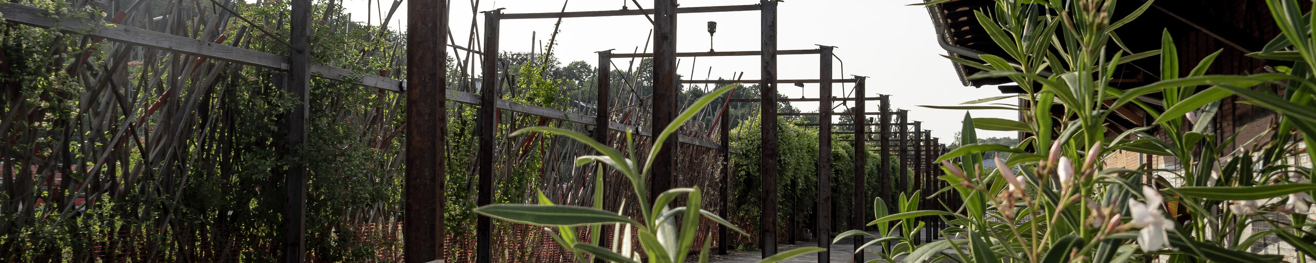 Außenbereich des alten Güterbahnhof