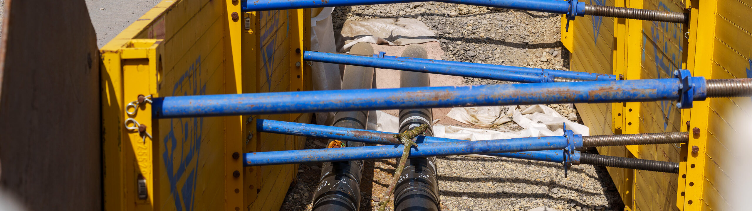 Im Zuge der kommunalen Wärmeplanung wird auch die Fernwärme in der Stadt ausgebaut.