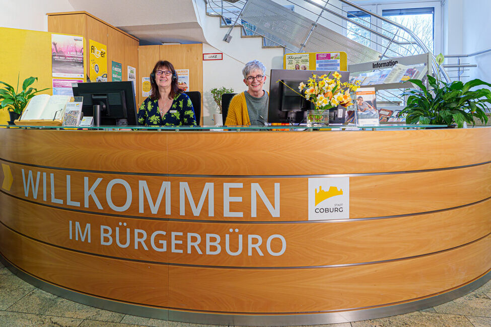 Empfang im Bürgerbüro