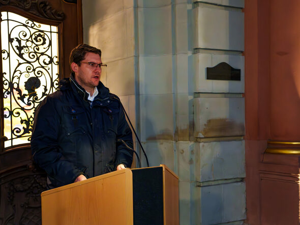 OB Dominik Sauerteig mahnt zur Wachsamkeit anlässlich des Gedenkens an die Opfer der Reichspogromnacht