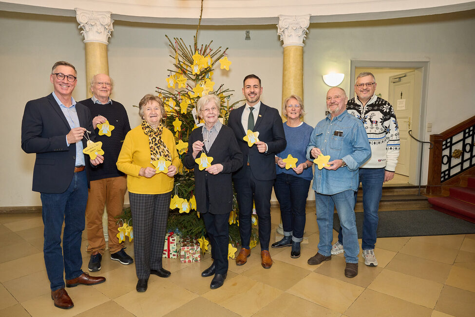 Auch im 2025 stehen wieder Senioren-Wünschebäume im Bürglaßschlösschen und im AWO-Mehrgenerationenhaus.
