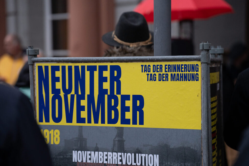 Der 9. November 2025 ist "Tag der Erinnerung" und "Tag der Mahnung"