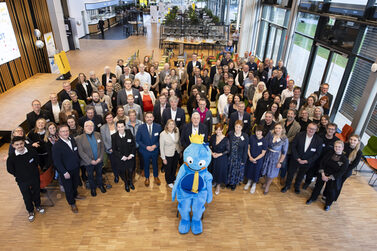 Zahlreiche Partner waren zur großen Jubiläumsveranstaltung gekommen