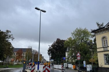 Der Ernstplatz muss voll gesperrt werden.