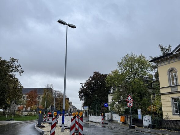 Der Ernstplatz muss voll gesperrt werden.