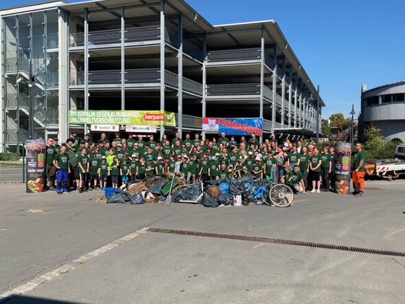 Viele Coburger*innen haben freiwillig die Itz sauber gemacht.