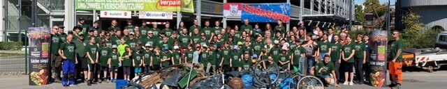 Viele Coburger*innen haben freiwillig die Itz sauber gemacht.