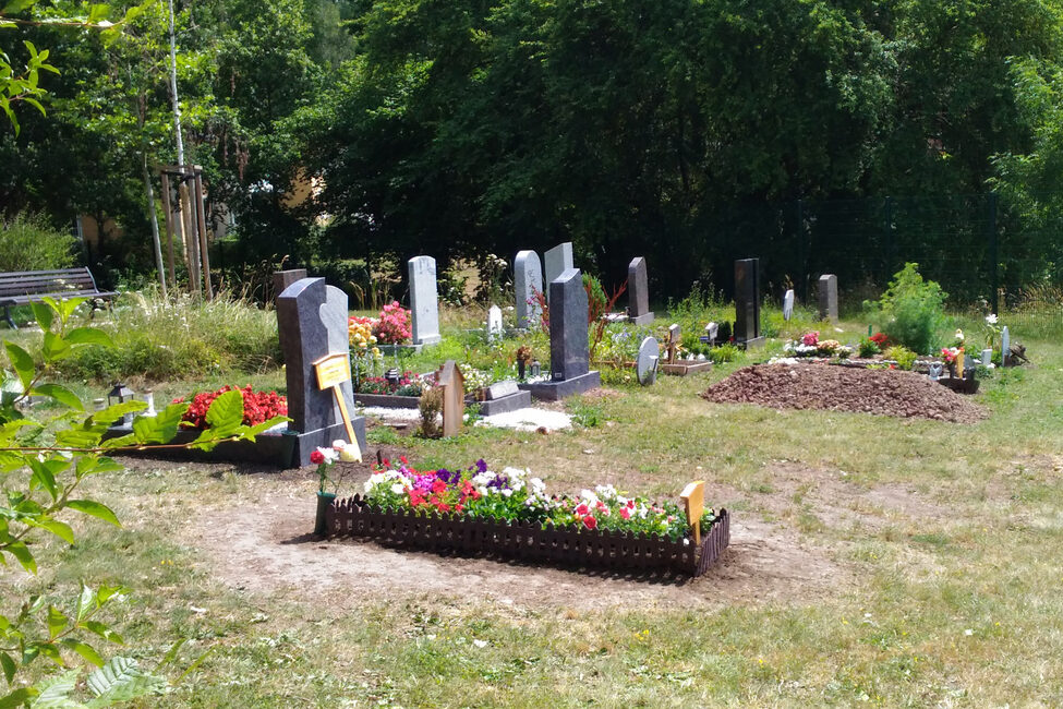Islamische Abteilung des Friedhofs Coburg