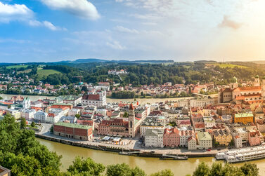 Passau im Panorama