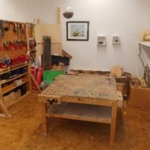 Werkstattbereich für handwerkliche Erfahrungen