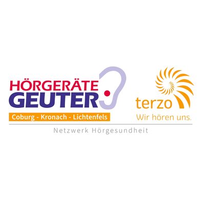 Logo des Hörgeräte Geuter terzo Zentrums