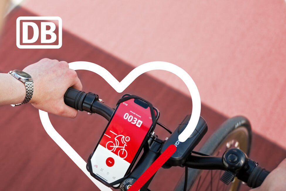 Deutschlandweiter Rollout DB Rad+ App