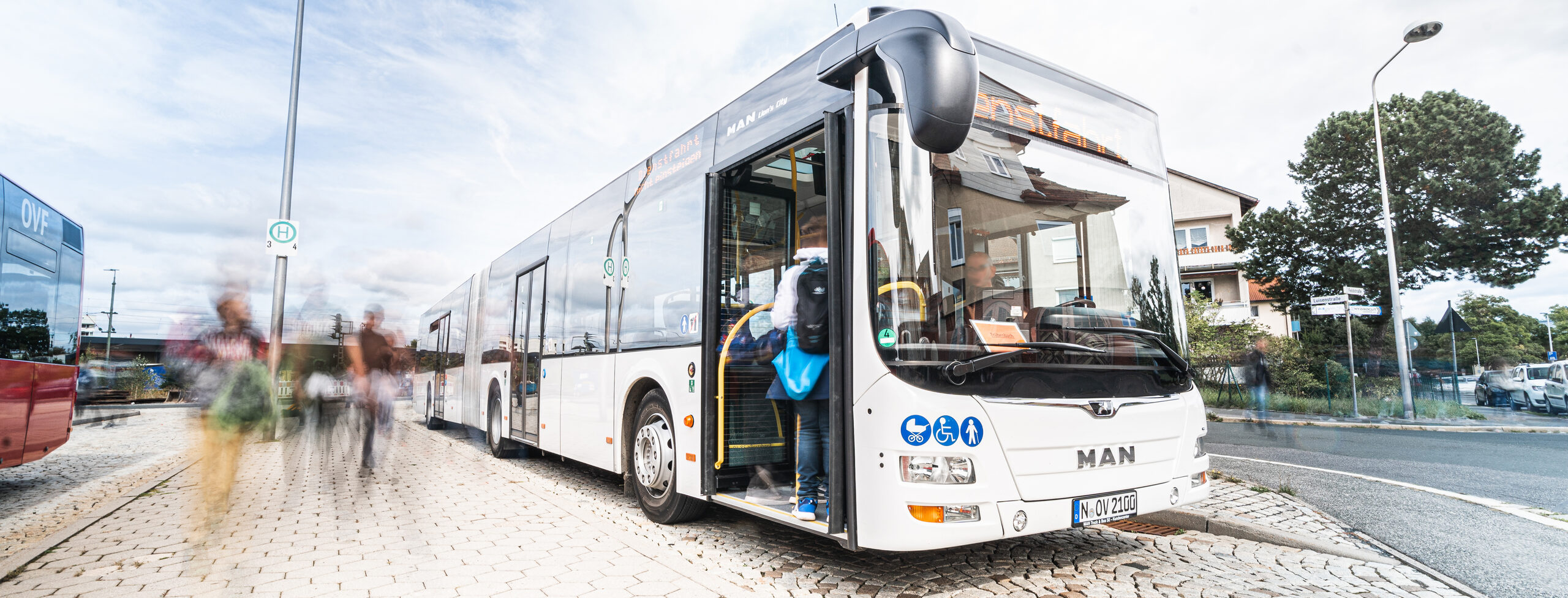 OVF-Bus im Landkreis Coburg
