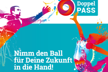 Flyer zum Doppelpass-Speeddating am 19.03.2026