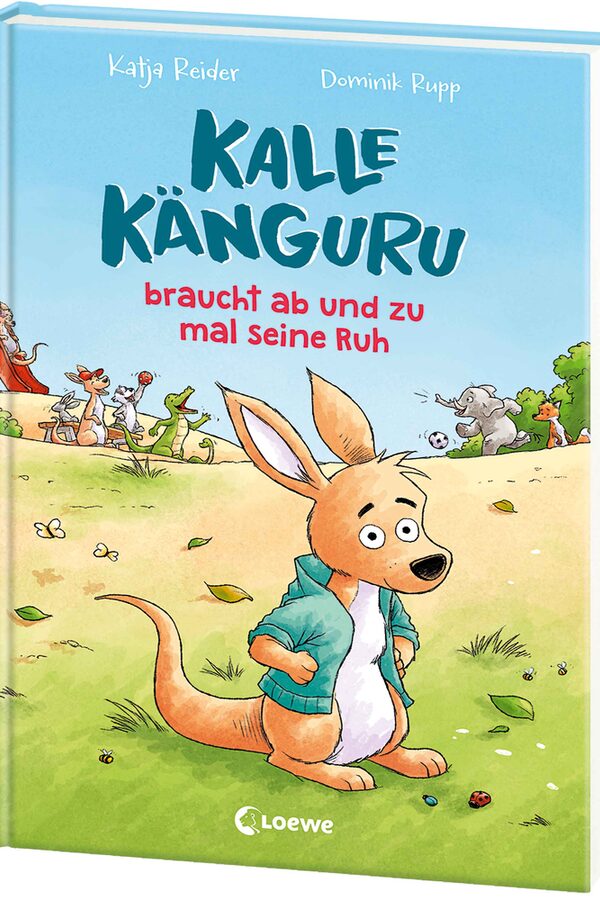 Kalle Känguru braucht ab und zu seine Ruh