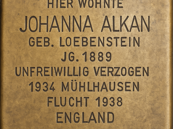 Stolperstein von Johanna Alkan