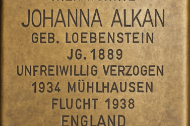 Stolperstein von Johanna Alkan