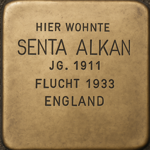 Stolperstein für Senta Alkan