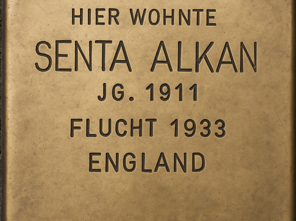Stolperstein für Senta Alkan