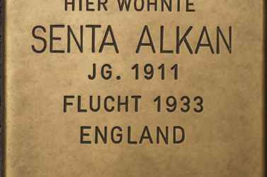 Stolperstein für Senta Alkan