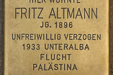 Stolperstein von Fritz Altmann