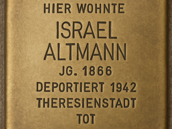 Stolperstein für Israel Altmann