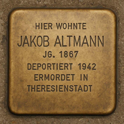 Stolperstein für Jakob Altmann