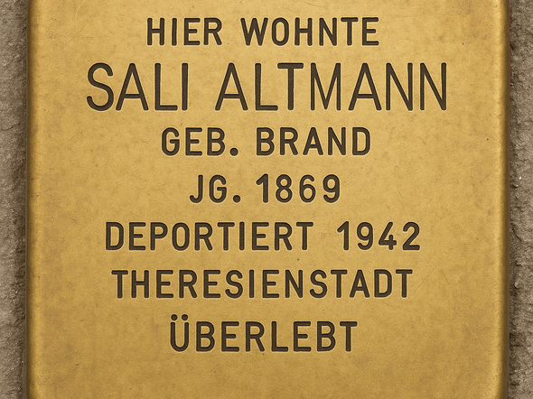 Stolperstein für Sali Altmann