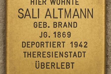 Stolperstein für Sali Altmann