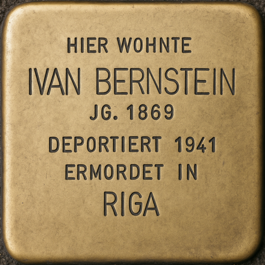 Stolperstein von Ivan Bernstein