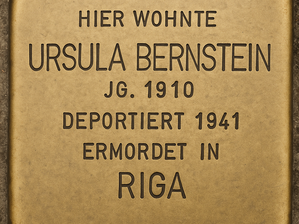 Stolperstein von Ursula Bernstein