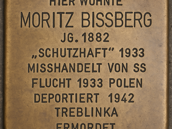 Stolperstein von Moritz Bissberg
