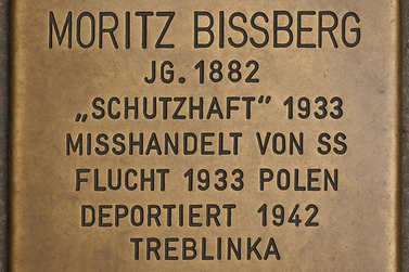 Stolperstein von Moritz Bissberg