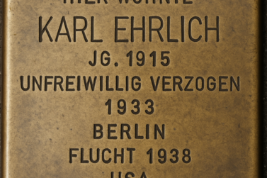 Stolperstein für Karl Ehrlich