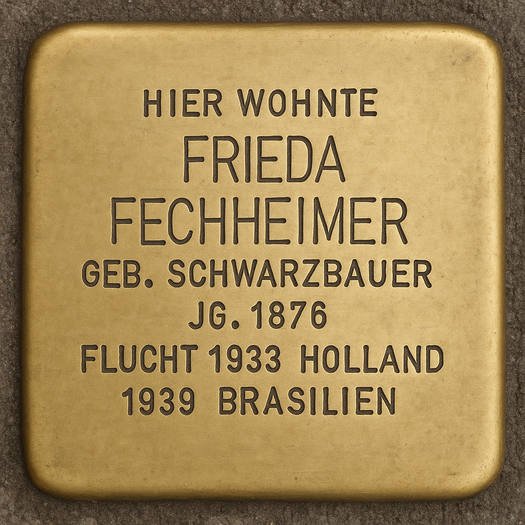 Stolperstein für Frieda Fechheimer