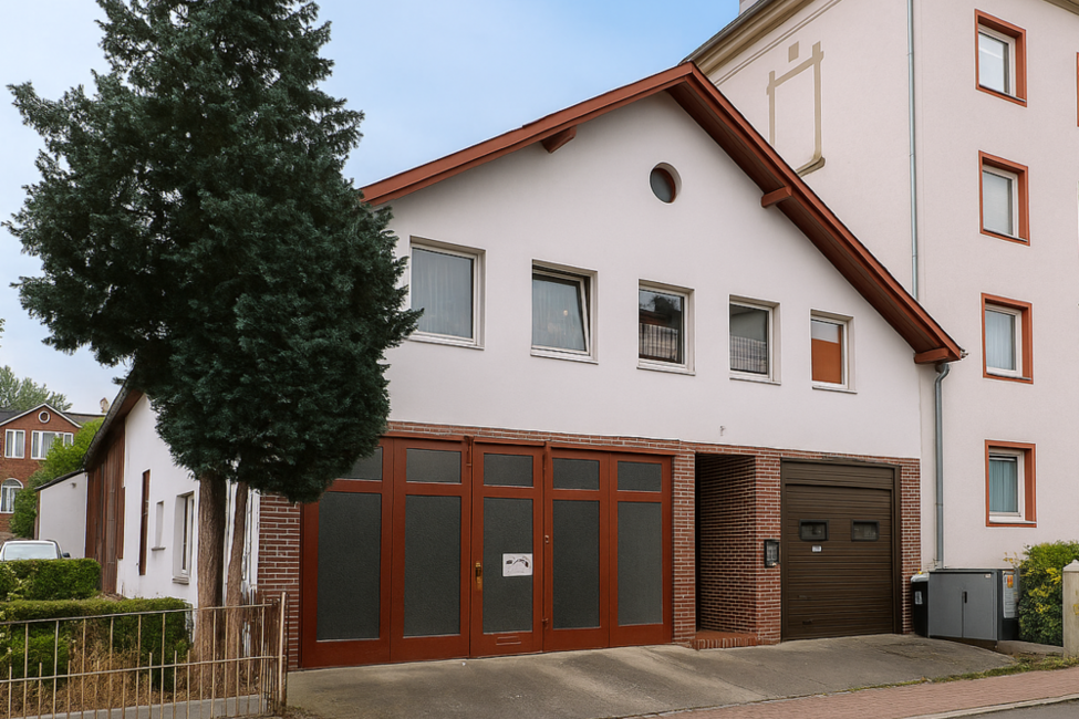 Fabrikgebäude der Korbwarenmanufaktur Emil Forchheimer in der Kreuzwehrstraße