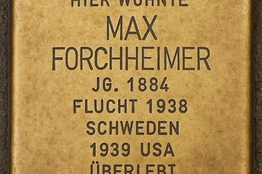 Stolperstein von Max Forchheimer
