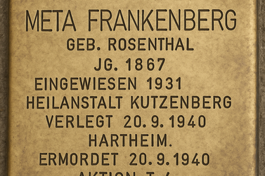 Stolperstein von Meta Frankenberg