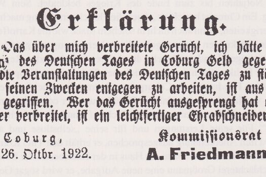 Erklärung Friedmanns