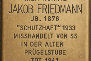 Stolperstein von Jacob Friedmann