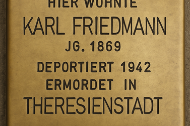 Stolperstein von Karl Friedmann